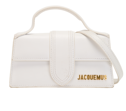The Bambino, &pound;175, Handbags, White, Leather, Front view